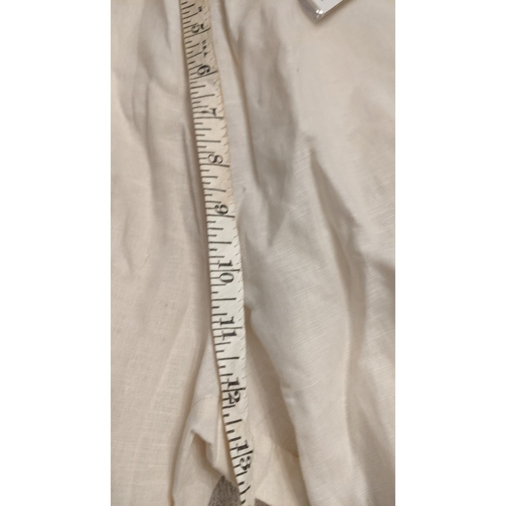 Amazhiyu Linen Cropped Pants, Medium NWT - Picture 5 of 12